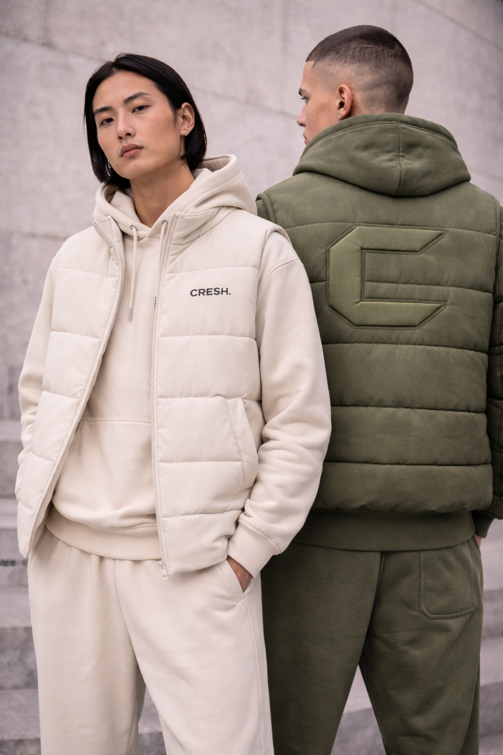 Cresh Gilet with C Symbol