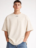 Oversized drop shoulder Cresh t shirt