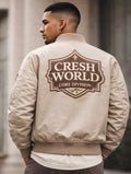 CRESH World core division Bomber Jacket
