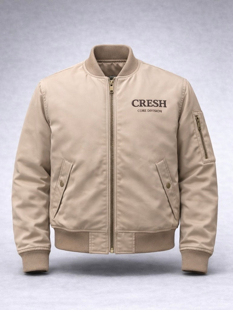 CRESH World core division Bomber Jacket