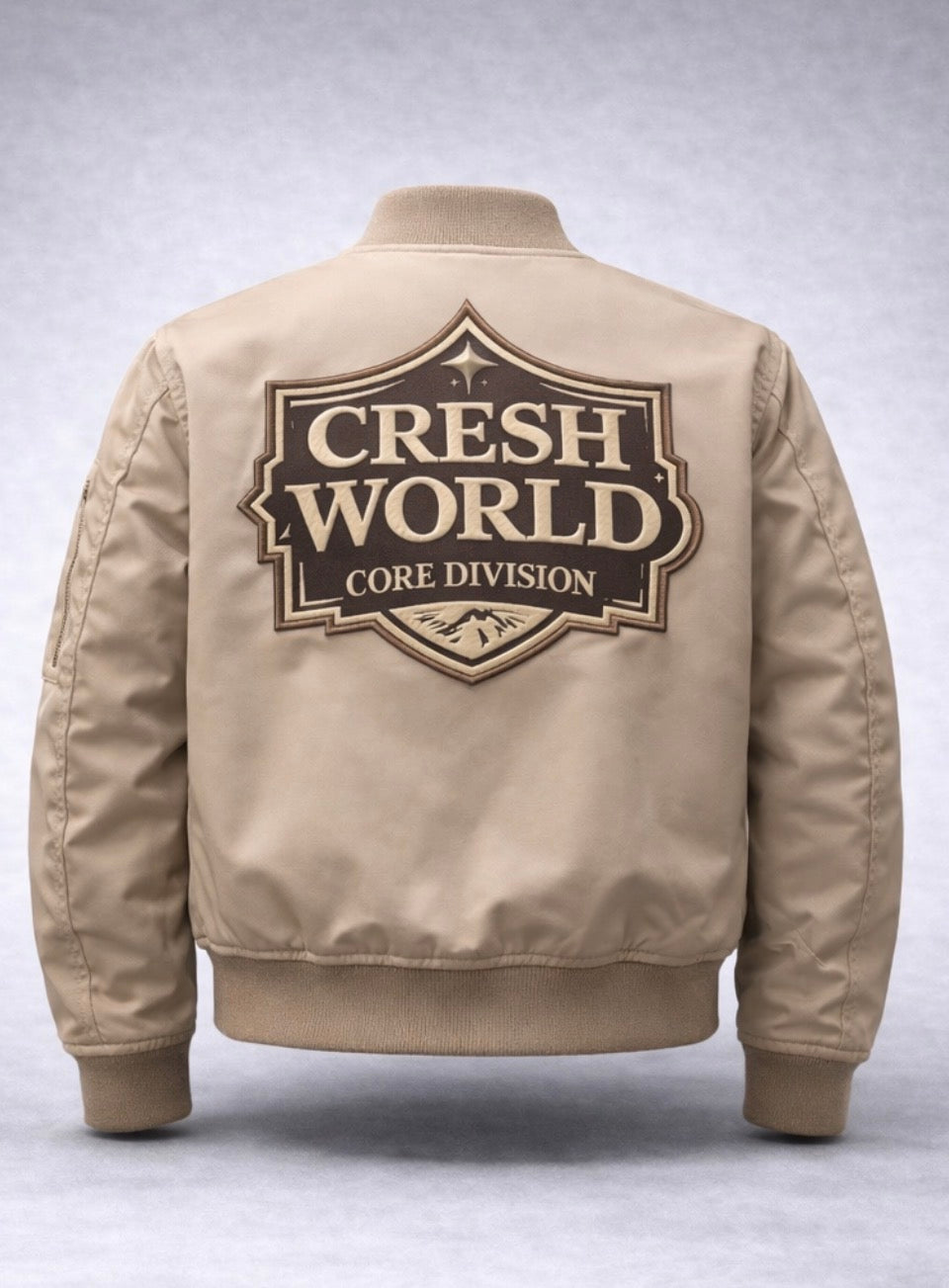CRESH World core division Bomber Jacket