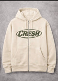 Cross zip Cresh hoodie